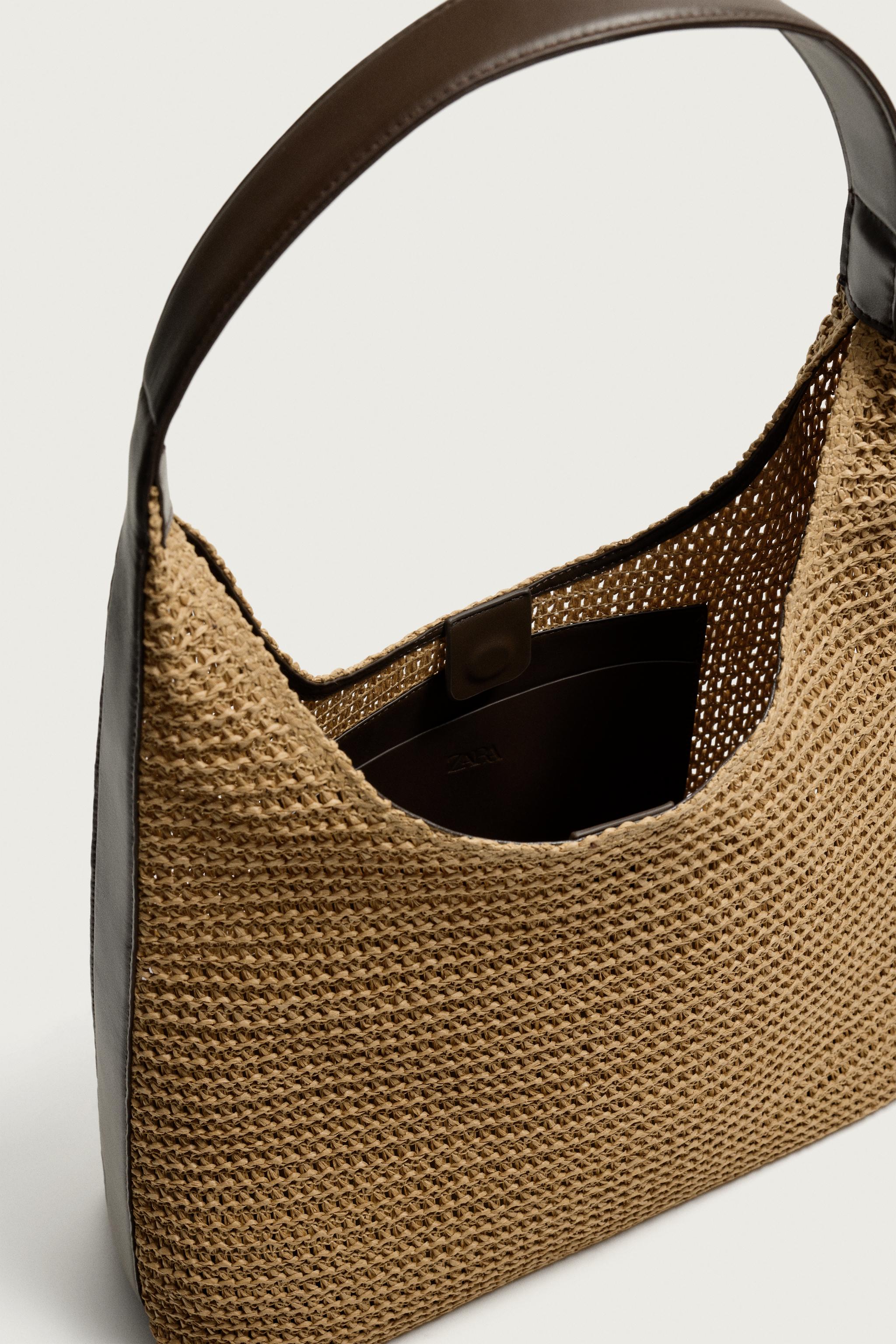 WOVEN SHOPPER BAG